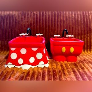 Walt Disney Magic Kingdom Exclusive Mickey Minnie Mouse Ice Cream Sink Buckets